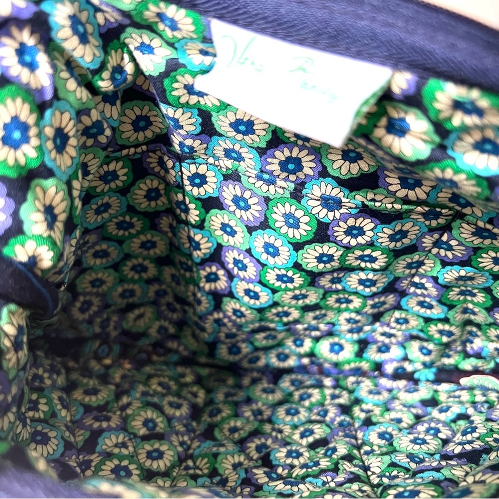 Vera Bradley Blue Rhapsody Hand Bag Floral Print - Picture 3 of 8